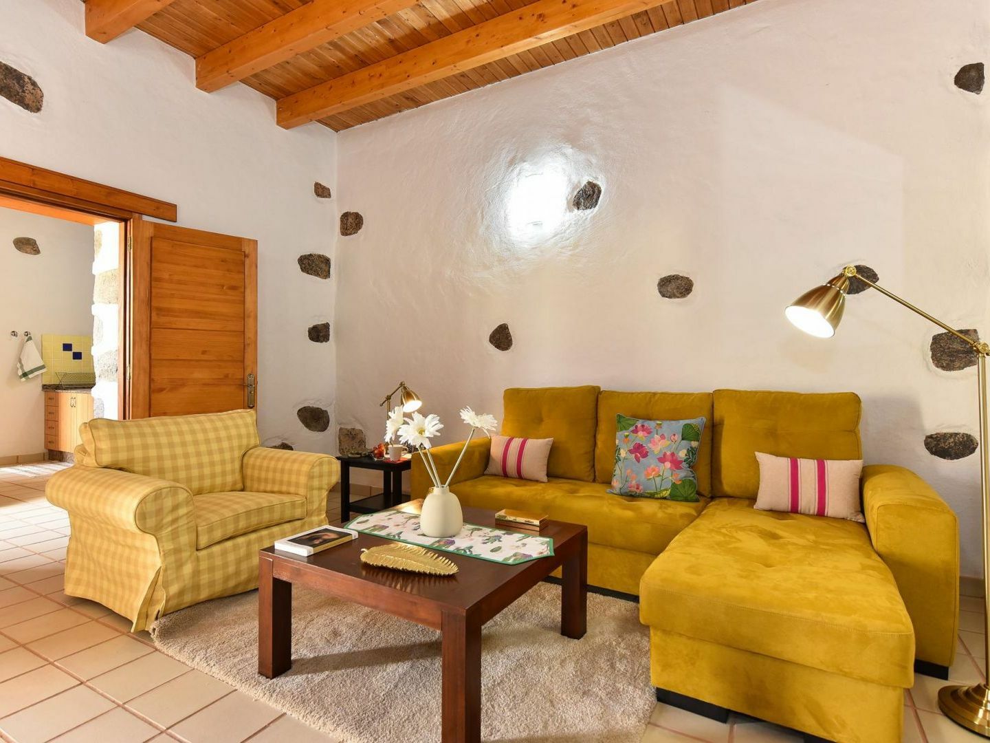 Los Algodones Cottage With Pool อินเกนิโอ ภายนอก รูปภาพ