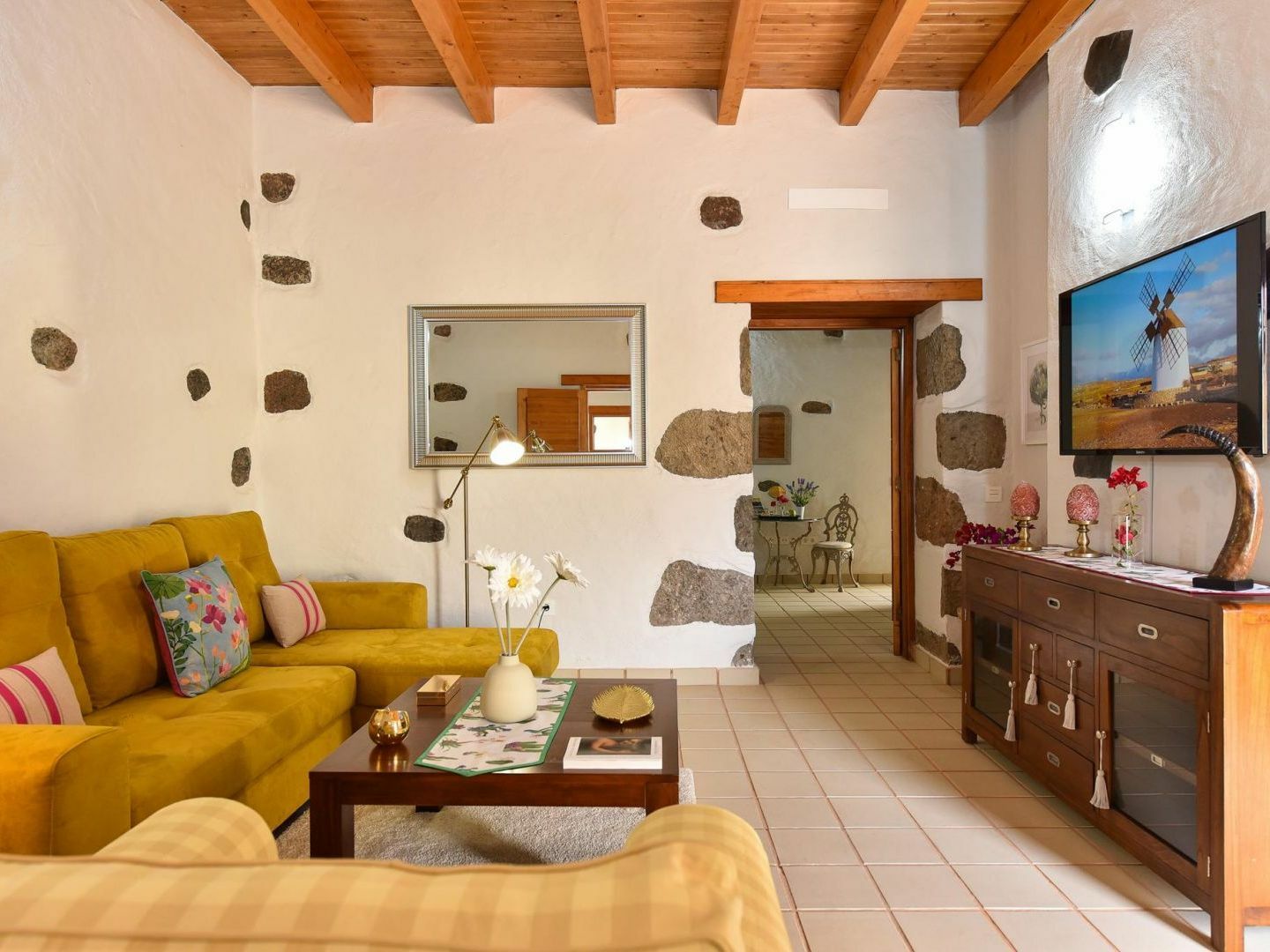 Los Algodones Cottage With Pool อินเกนิโอ ภายนอก รูปภาพ