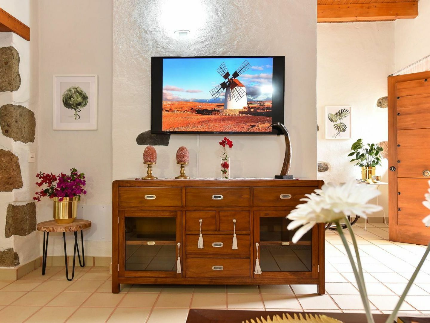 Los Algodones Cottage With Pool อินเกนิโอ ภายนอก รูปภาพ
